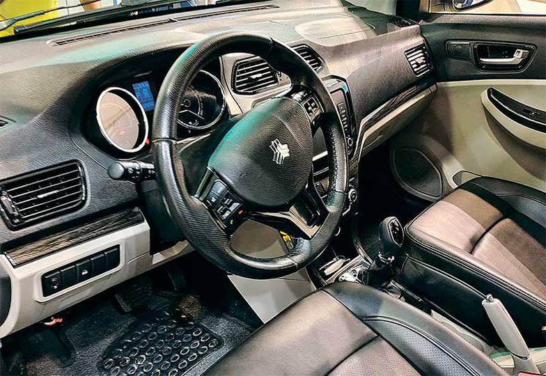  Длина Shahin — 4,4 м, салон вполне вместителен и практичен