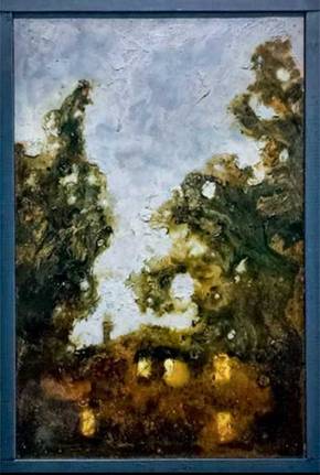 ДИЛАРА ДАУТОВА, «ЭКСПЕРТ ЮГ Пример пейзажа, в котором видна уникальная техника художника — размывание красок