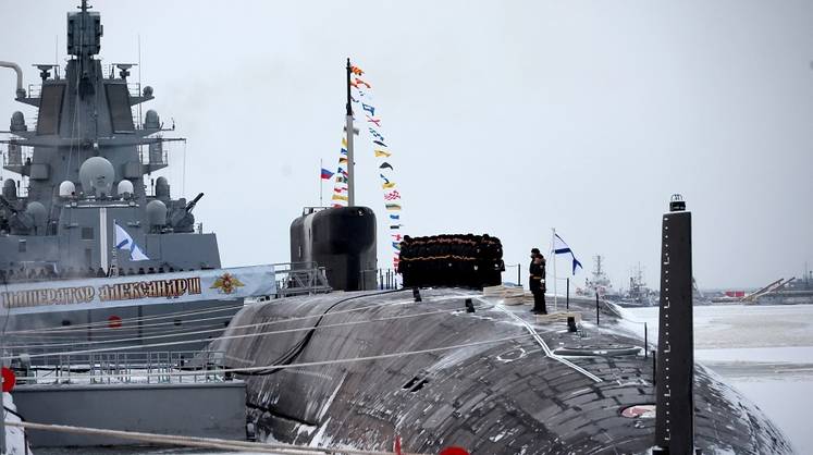 Владимир Путин на «Севмаше» ввел в строй новые атомные ракетоносцы ВМФ РФ