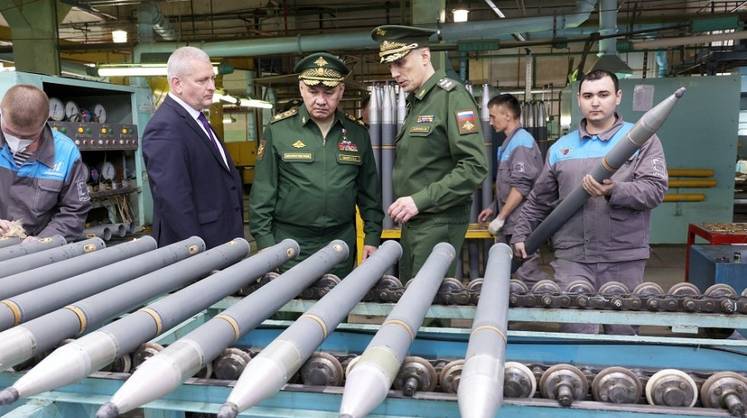 На Западе признали семикратное превосходство России в производстве боеприпасов