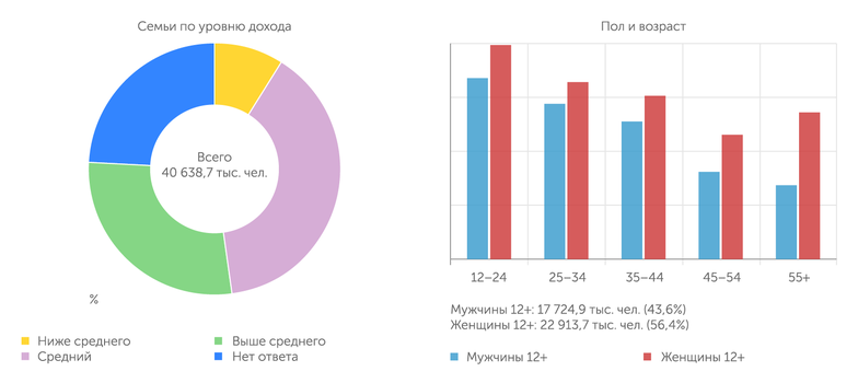 MediaScope, сентябрь 2021 г. Аудитория TikTok в России