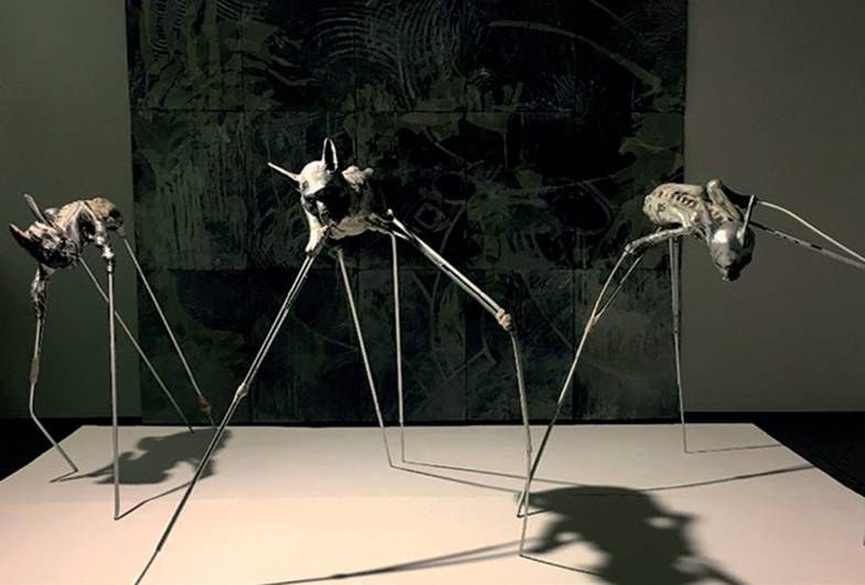 ИЗ АРХИВА МАРИИ БОГОРА Существа на паучьих ногах — фирменный образ Марии Богораз