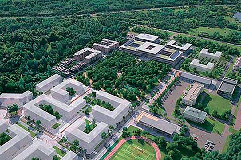 ПРЕСС-СЛУЖБА НЦФМ Проект общественных зданий и кампуса НЦФМ