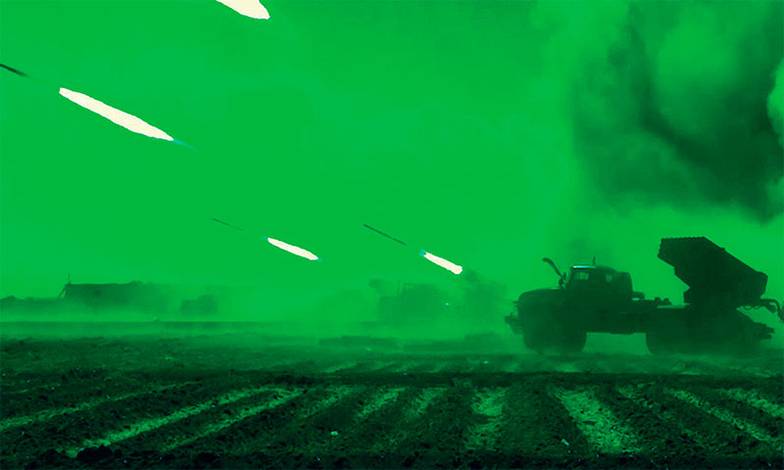 ПРЕСС-СЛУЖБА МИНОБОРОНЫ РФ/ТАСС Совместные учения подразделений специального назначения вооруженных сил Сирии с экипажами ВКС России в начале августа 2023 года