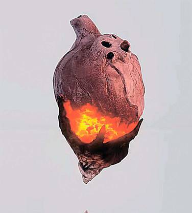  В серию NFT Meta demon входят интерактивные изображения с частями демонов — рогами, лапами и сердцем