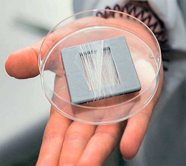  Лабораторные образцы композитных нитей