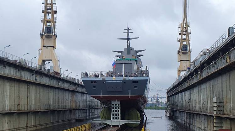 Корвет «Проворный» для Тихоокеанского флота спустили на воду в Петербурге