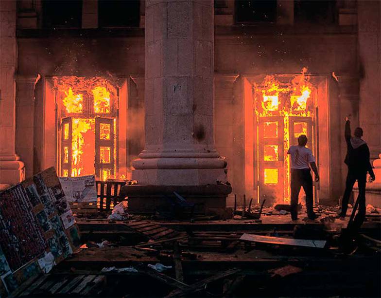 ИТАР-ТАСС/ АНДРЕЙ БОРОВСКИЙ 2 мая 2014 года в Одессе погибли 48 человек. 42 из них — в результате сожжения Дома профсоюзов