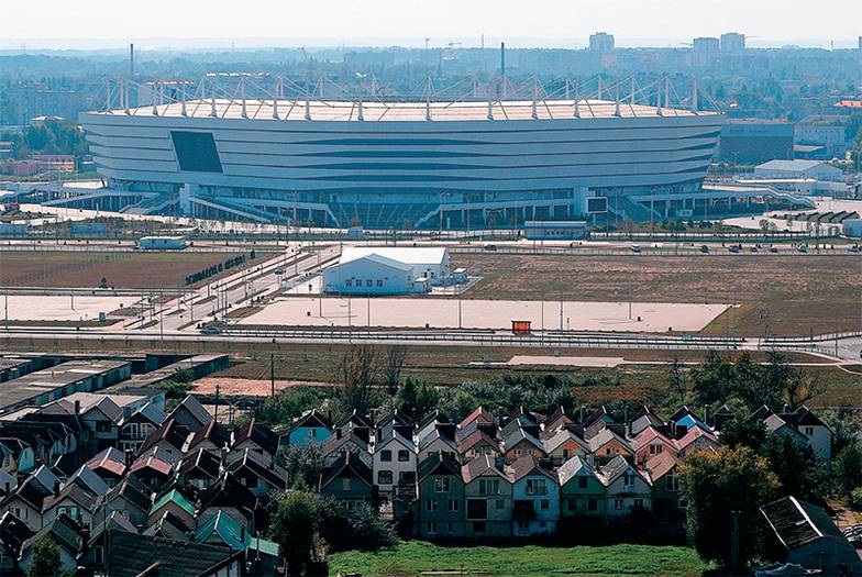 НЕВАР/ТАСС Калининградский стадион построен к ЧМ 2018 года