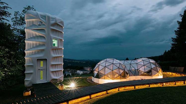 Космическая среда обитания Space Habitat в Institut auf dem Rosenberg