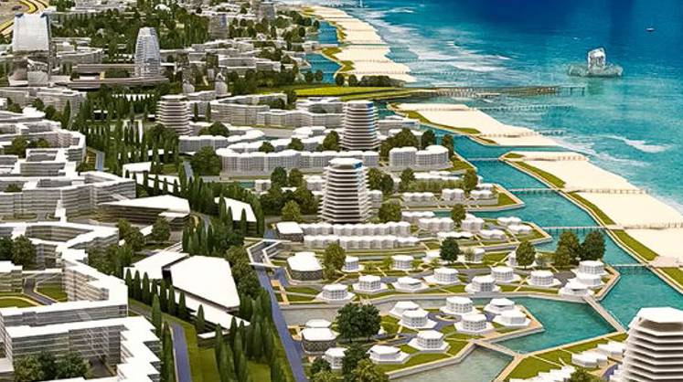 Махачкалинский микрорайон «Лазурный берег» 293,5 млрд создадут к 2030 году
