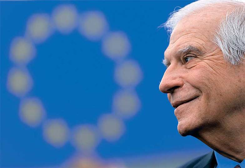 AP PHOTO/JEAN-FRANCOIS BADIAS «Мы обсудим все законные возможности, чтобы обеспечить оплату со стороны России причиняемых разрушений на Украине», — заявил глава евродипломатии Жозеп Боррель перед заседанием ОБСЕ