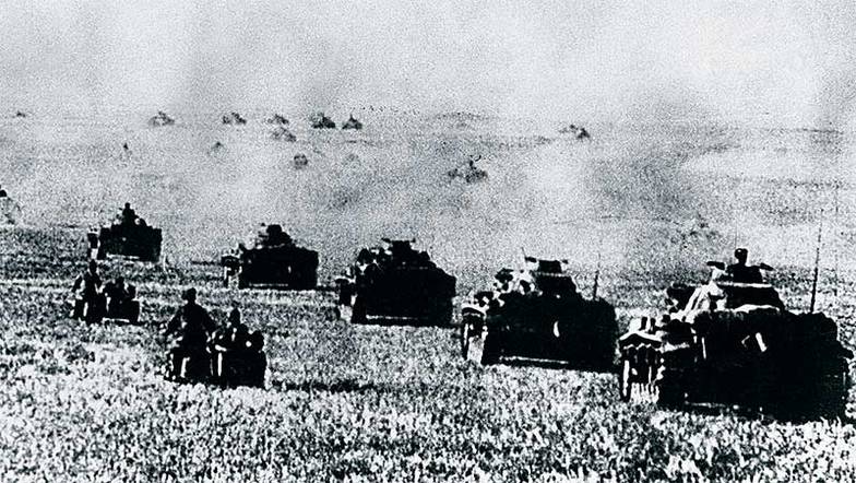  Танки группы армий «Юг» генерал-фельдмаршала Федора фон Бока рвутся к Дону. Лето 1942 г.