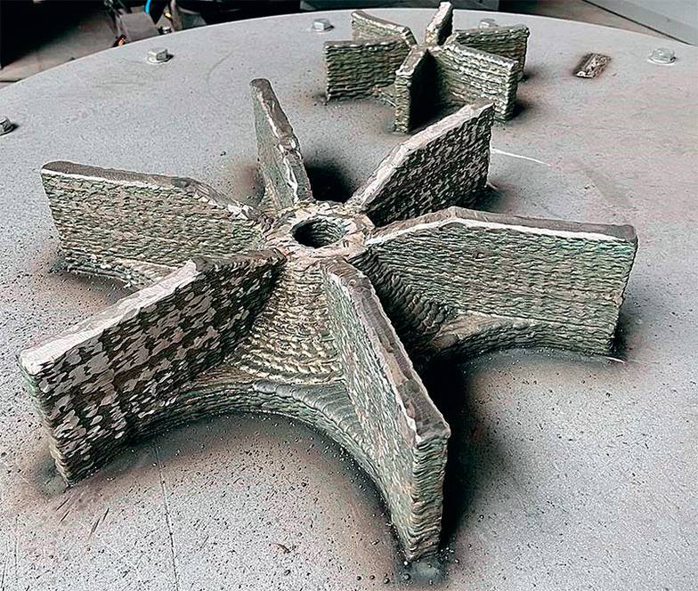  Запасные части из жаропрочного сплава (вентиляторы) для печей термообработки АО «Протон-ПМ»