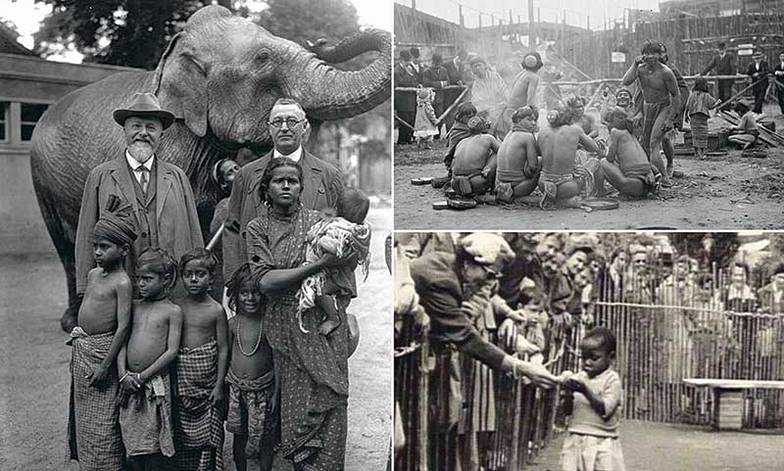  Человеческий зоопарк в Бельгии. 1950-е годы