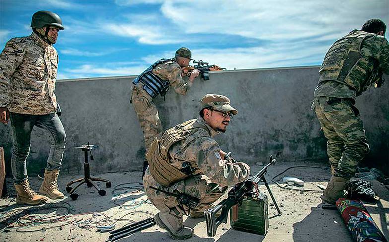 DPA/PICTURE-ALLIANCE Проправительственные силы в Ливии. 2020 год