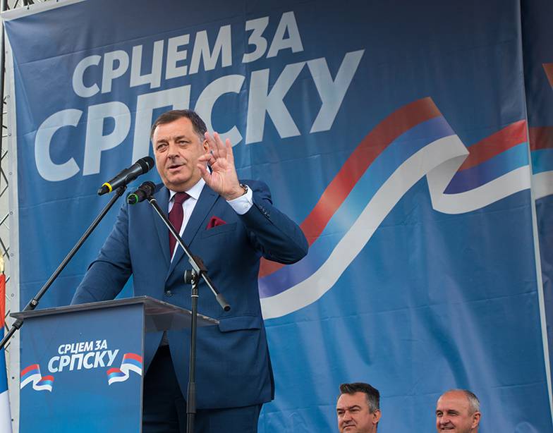 Алина Арсеньева Лидер боснийских сербов Милорад Додик