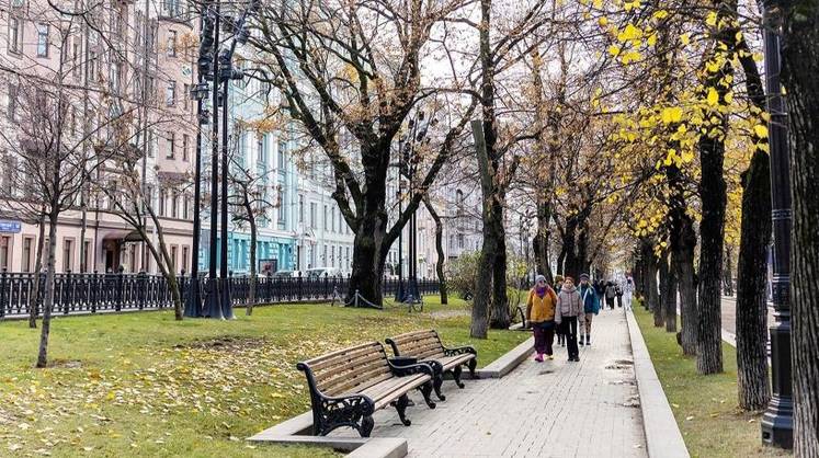 Московская осень отвоевала у зимы еще две недели