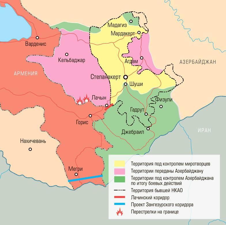  Обострение между Арменией и Азербайджаном (19.11.2021)