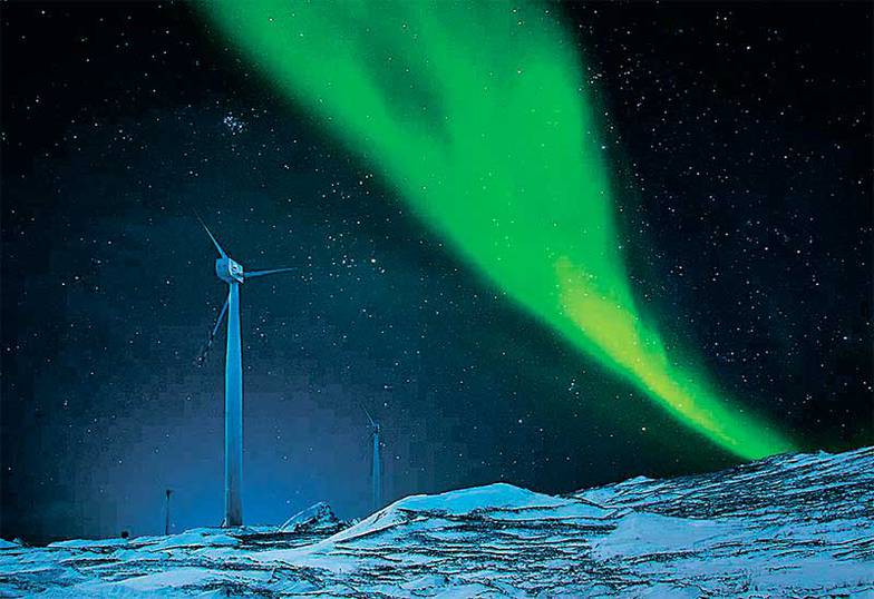 ПРЕДОСТАВЛЕНО КОМПАНИЕЙ «РУСГИДРО» Ветропарк в якутском Тикси создается при участии ряда японских компаний