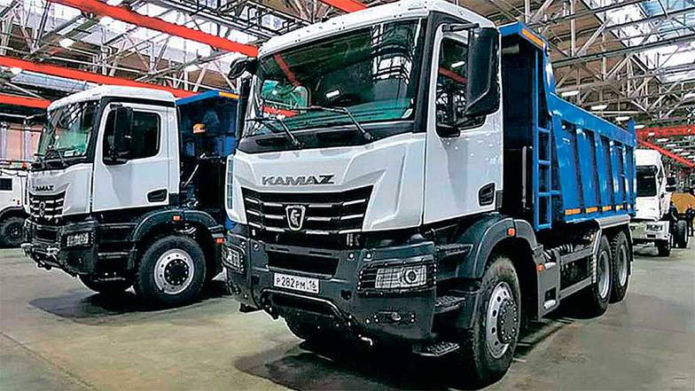 ПРЕДОСТАВЛЕНО КОМПАНИЕЙ КАМАЗ КамАЗ продолжает выводить на рынок новые модели поколения К5
