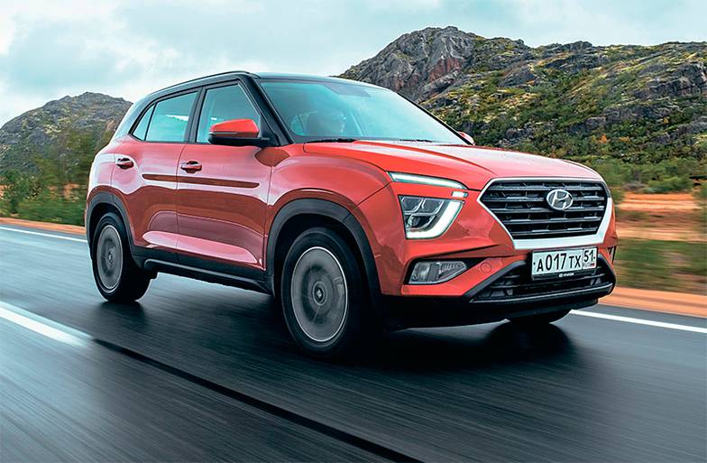 ПРЕДОСТАВЛЕНО КОМПАНИЕЙ HYUNDAI Новая Hyundai Creta впервые в своем классе оснащена широким набором «умных» функций, таких как адаптивный круиз-контроль, автоматическое удержание в полосе, контроль слепых зон