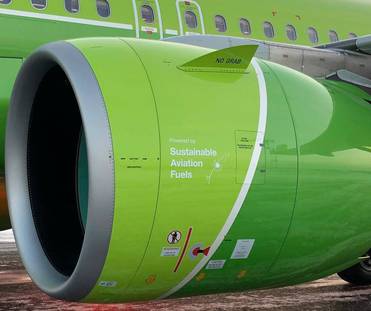 S7 Airlines Первой из российских авиакомпаний  полет на биотопливе выполнила S7 Airlines