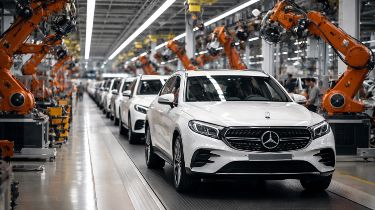 Тарифы и конкуренция обрушили прибыль Mercedes более чем наполовину