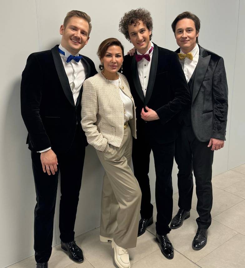  Лейла Фаттахова и музыканты фортепианного трио Bel Suono: Кирилл Гущин, Антон Мосенков и Никита Хабин