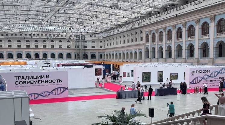 Сегодняшнее искусство со всего мира представлено до воскресенья в московском «Гостином дворе»