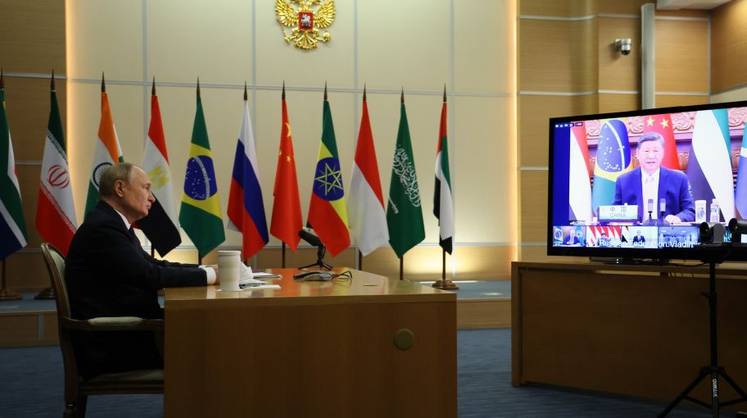 Кремль закрыл от прессы речь Путина на саммите БРИКС
