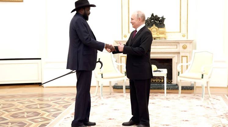 Путин обрисовал перспективы сотрудничества с Южным Суданом