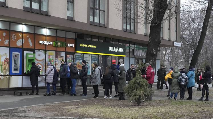 В Киеве из магазинов исчезли товары первой необходимости