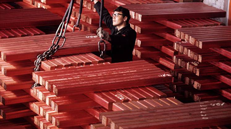 Медь дорожает на фоне ослабления опасений за экономику