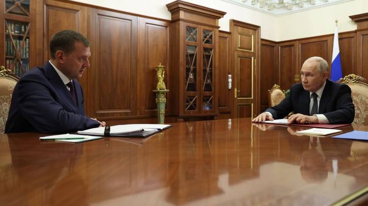 Путину доложили о ситуации на трассе «Новороссия»