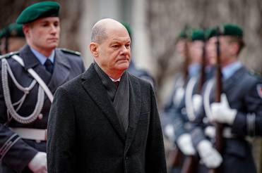 Kay Nietfeld/dpa/ Канцлер ФРГ Олаф Шольц