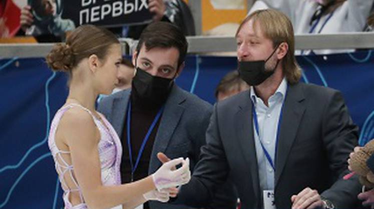 Российская фигуристка Трусова ушла из группы Плющенко