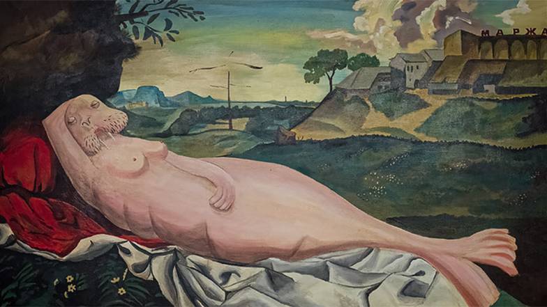  Картина группировки ЗИП «Спящая маржа» из проекта «Черный рынок»  была в 2020 году продана на аукционе MOST за 300 тыс. рублей