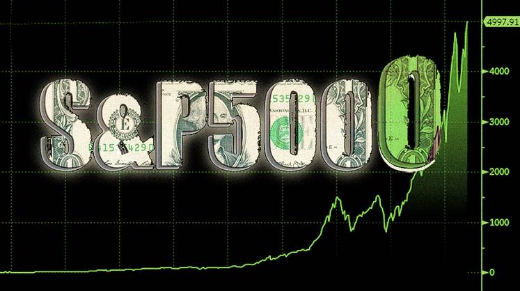 S&P 500 «вскарабкался» к историческим 5000 «по стене тревог и беспокойств»