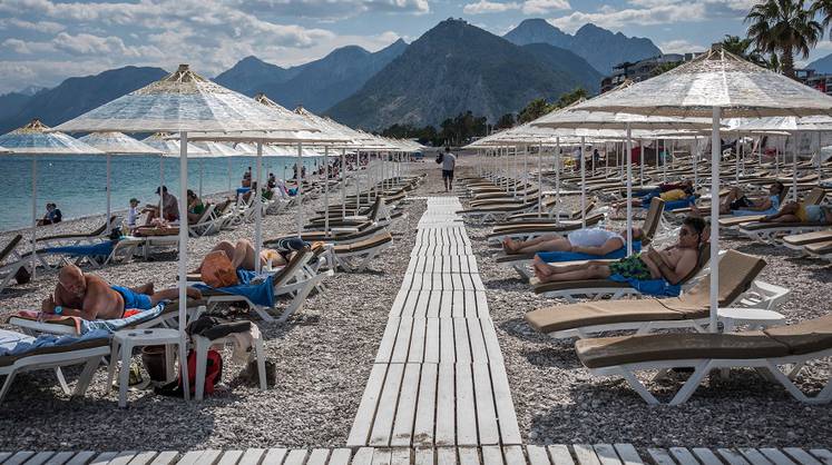 В Турции оценили потери из-за запрета на полеты из России