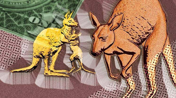 Динамика рубля к австралийскому доллару способна впечатлить