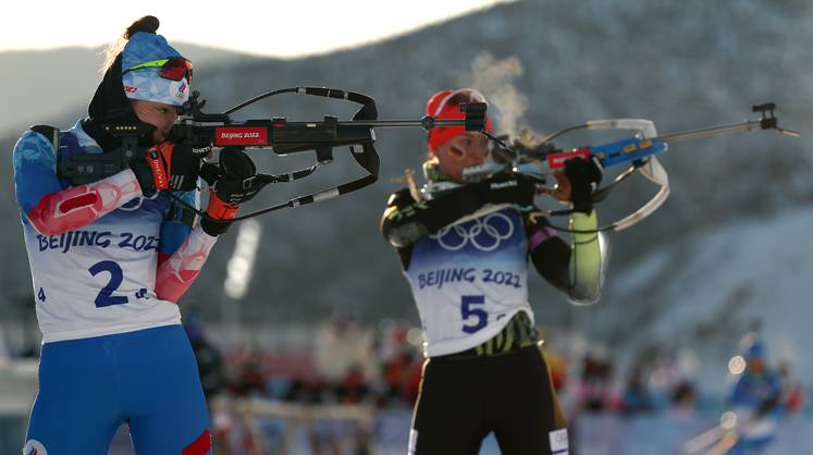 Перенесен масс-старт с участием российских биатлонисток