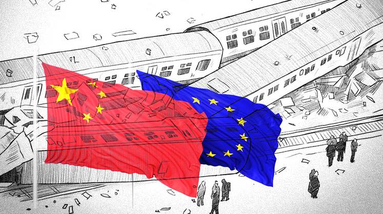 Торговые отношения между Европой и КНР похожи на «аварию на железной дороге в замедленном движении»