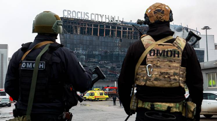 Кремль: задержаны террористы, участвовавшие в теракте в «Крокус Сити Холле»