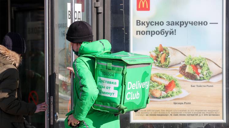 Сервисы доставки еды могут обрести вторую жизнь с уходом «Макдональдс»