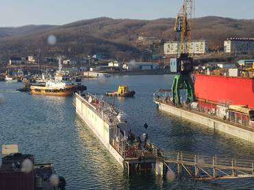 Доброфлот Третий плавдок ЛРСЗ позволит выполнять ремонт среднетоннажных судов водоизмещением до 1500 тонн