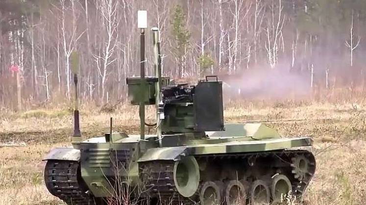 Бесшумный и бронированный: Рособоронэкспорт выводит на рынок боевого робота