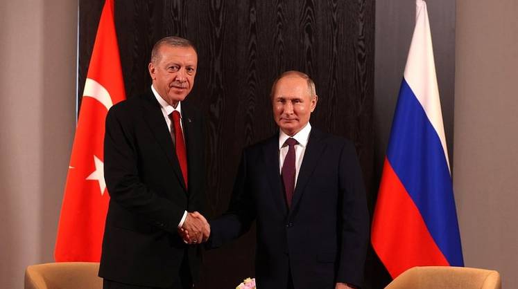 Эрдоган заявил, что рассчитывает на скорые переговоры с Путиным