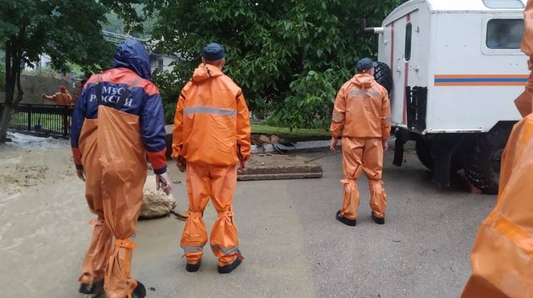 Десятки домов подтопило под Бахчисараем в Крыму