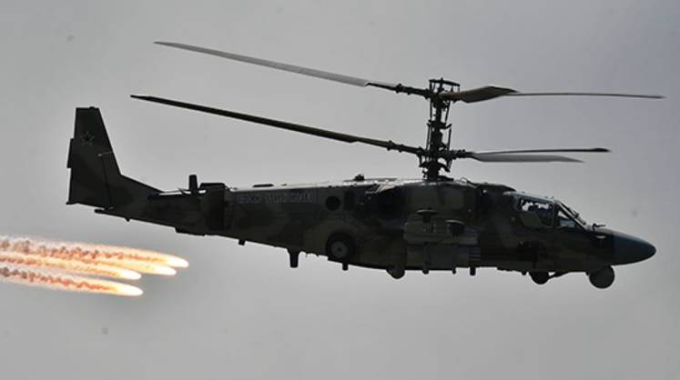 Минобороны рассказало о характере боевой задачи вертолетов Ка-52М в зоне СВО